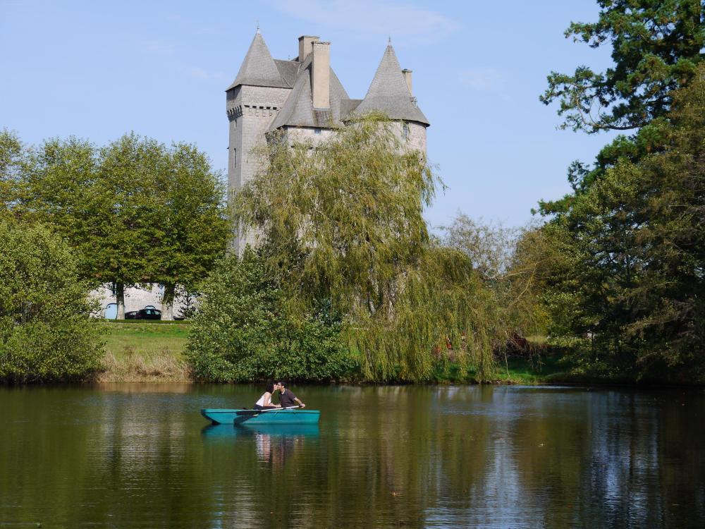 kasteel, Cressat, Creuse