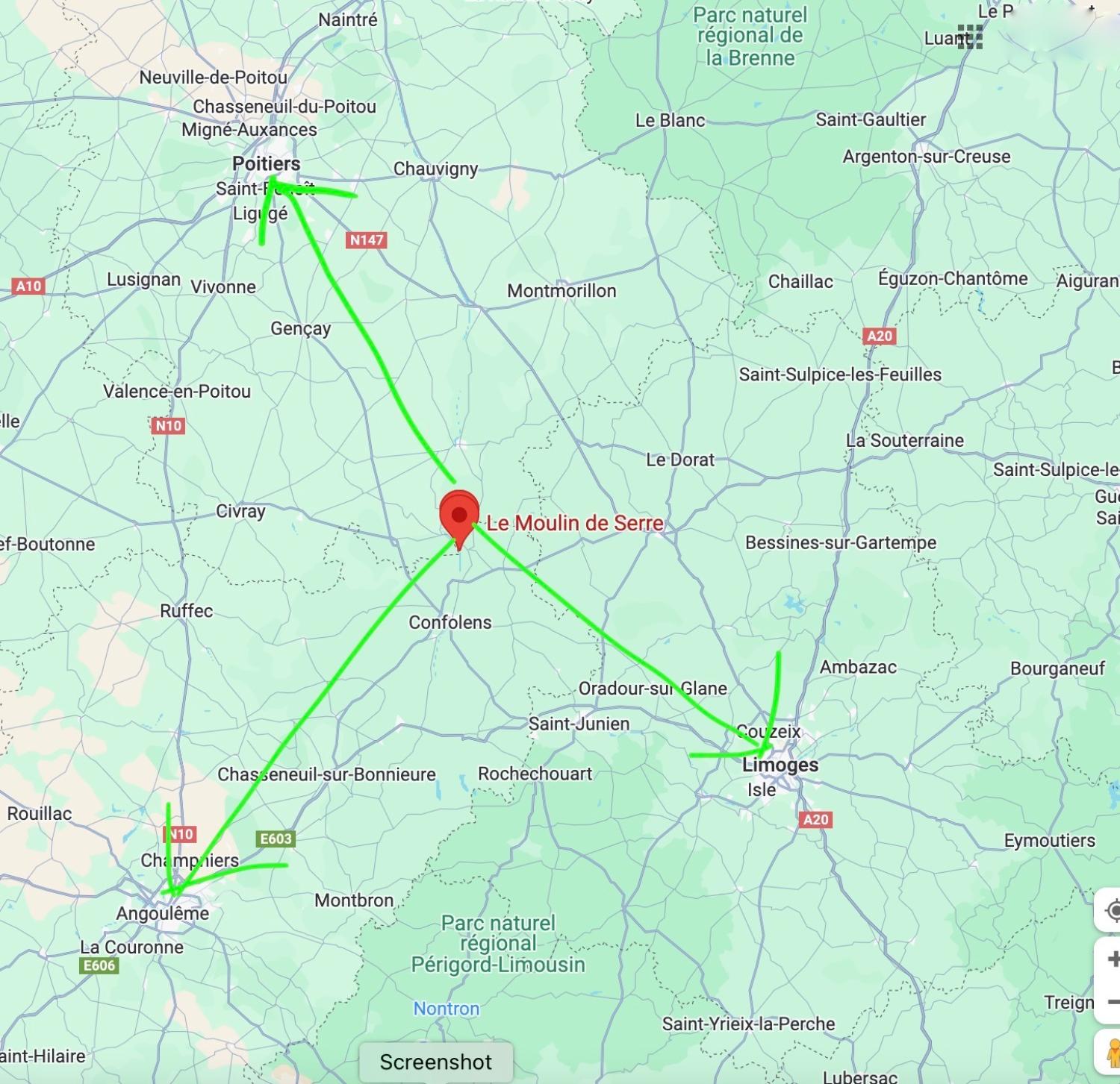  te koop vrijstaand Abzac Charente 30