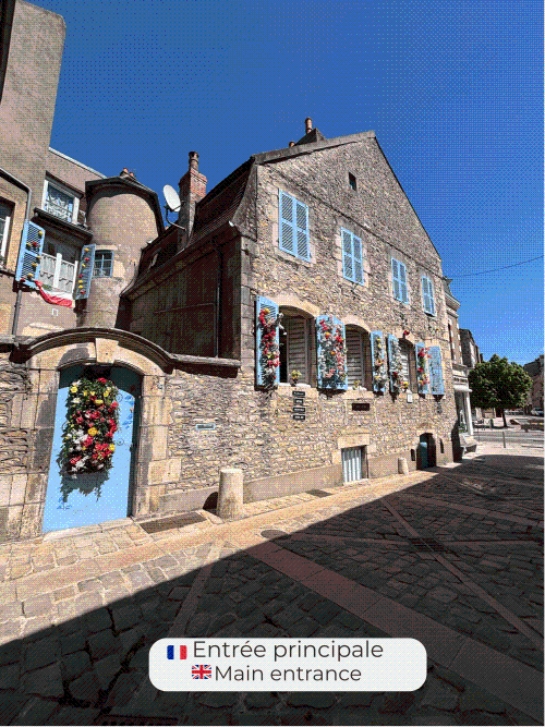 Clamecy Nièvre dorpshuis foto