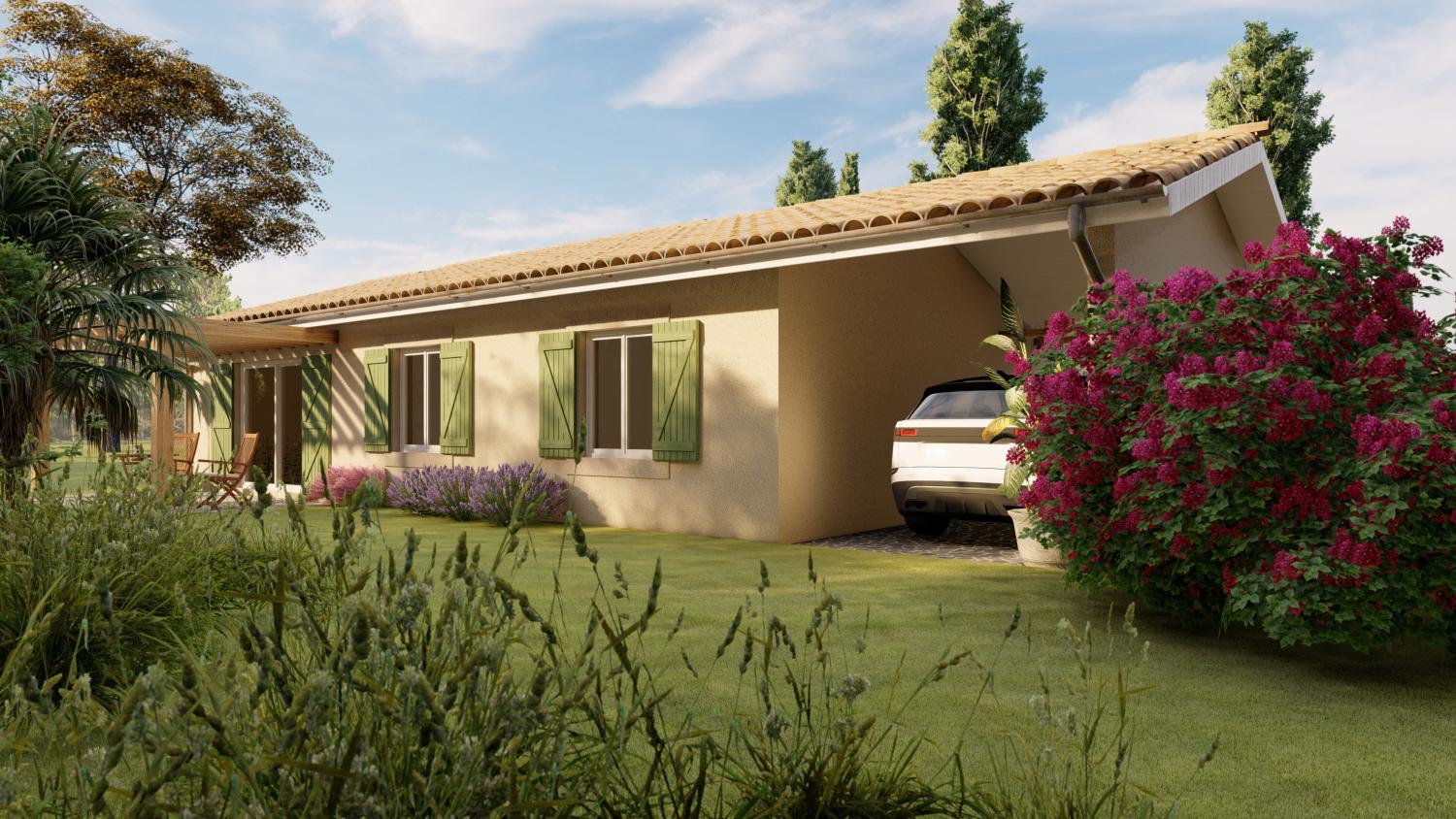  te koop nieuwbouw woning Masseube Gers 2
