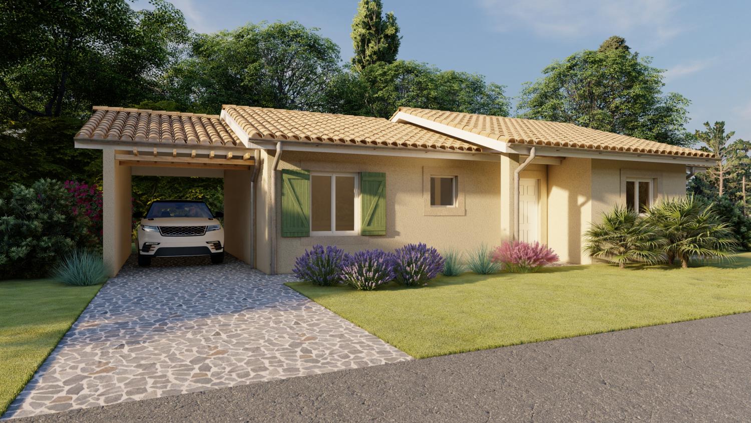  te koop nieuwbouw woning Masseube Gers 3