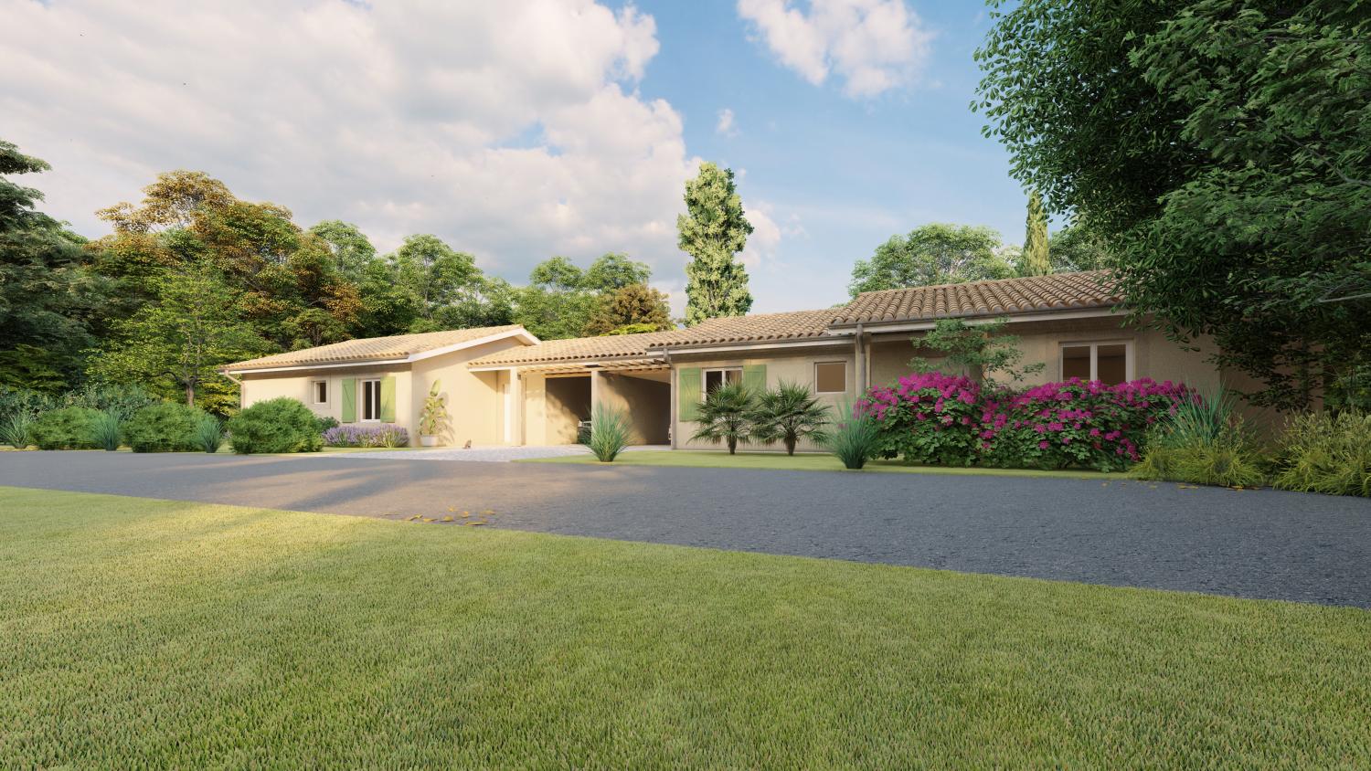  te koop nieuwbouw woning Masseube Gers 4