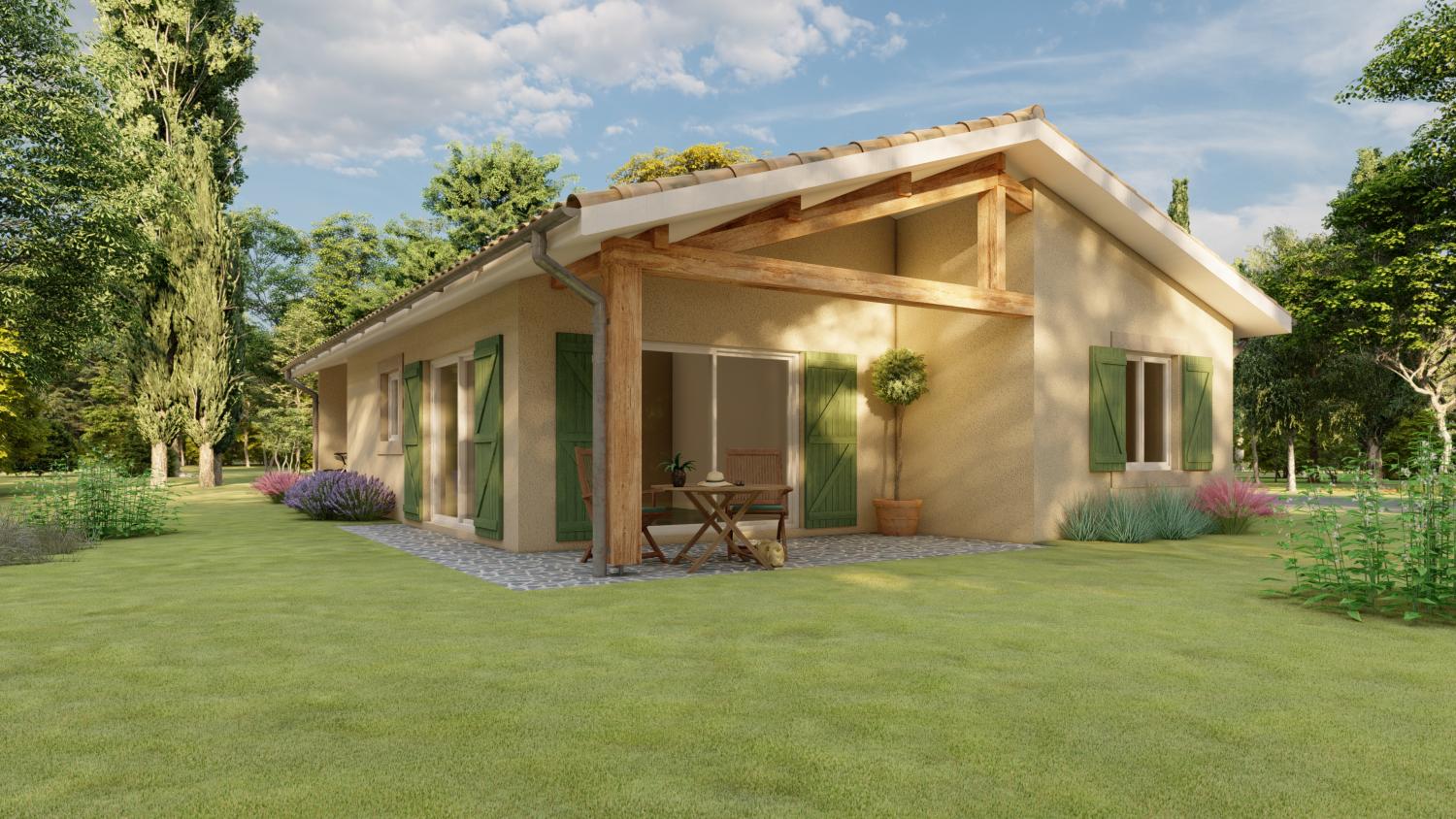  te koop nieuwbouw woning Masseube Gers 9