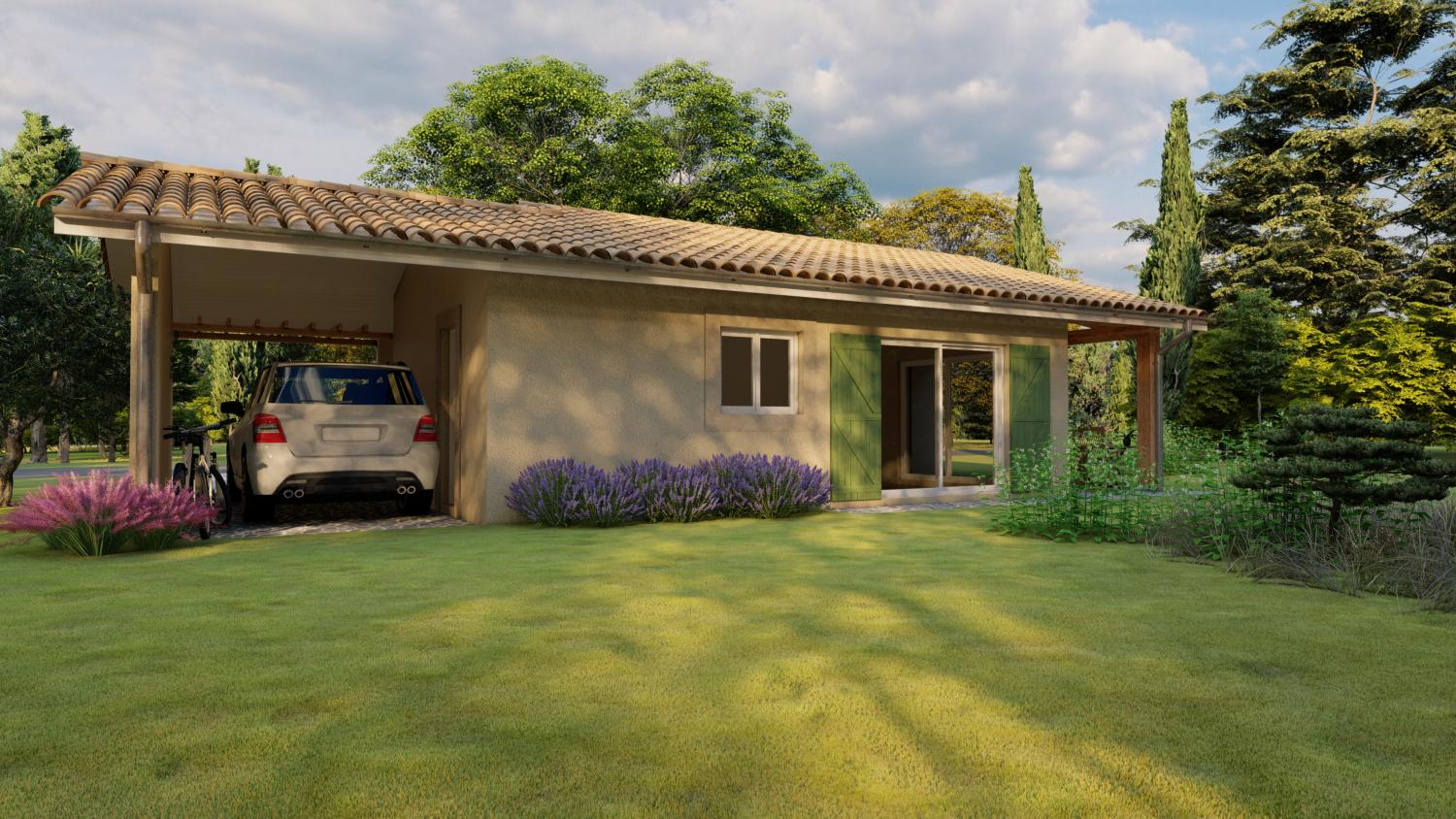  te koop nieuwbouw woning Masseube Gers 8