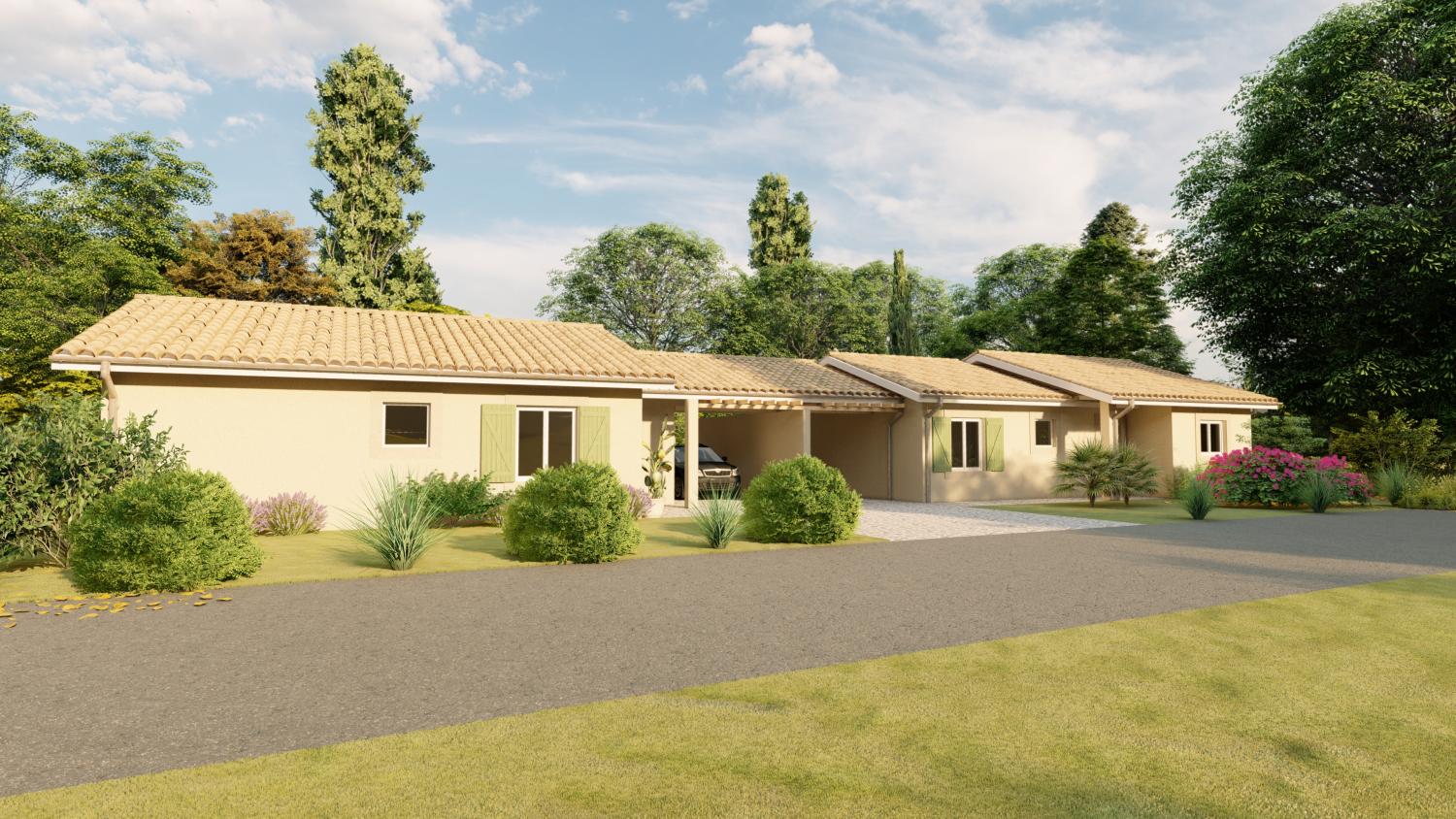  te koop nieuwbouw woning Masseube Gers 5