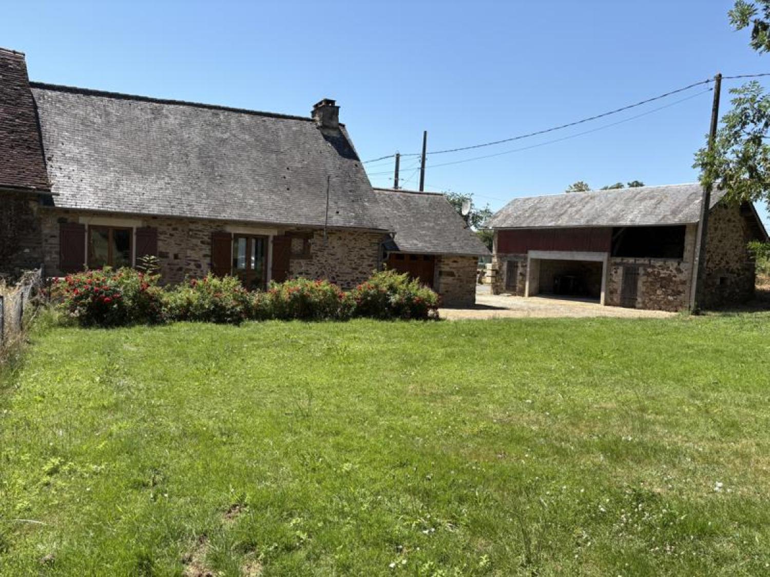  te koop huis met gîte Beyssenac Corrèze 23