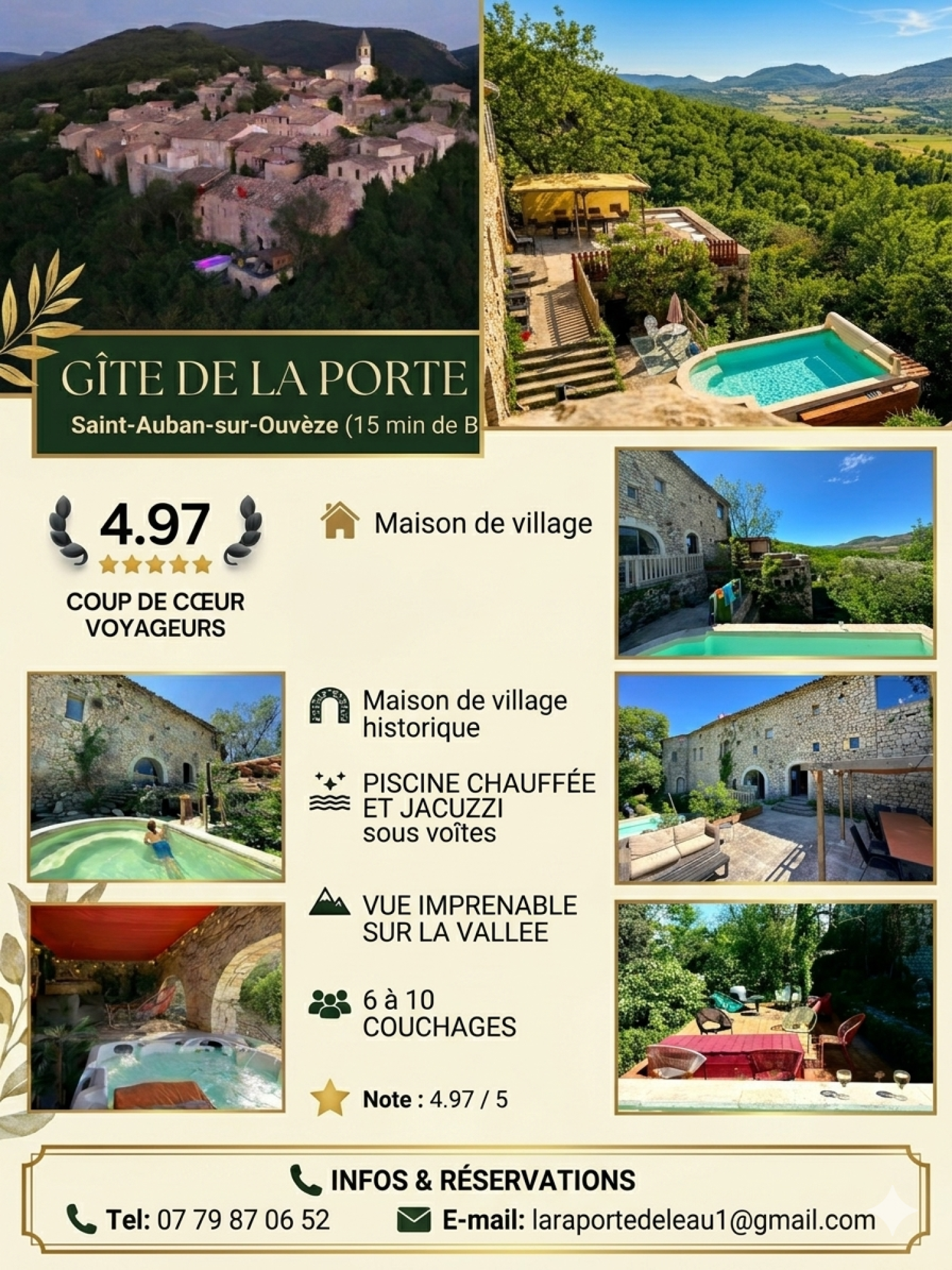 te koop huis met gîte Buis-les-Baronnies Drôme 4